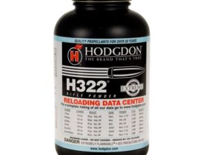 Hodgdon H322 Smokeless Powder 1 Lb