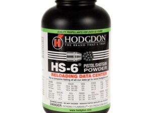 Hodgdon HS6 Smokeless Powder 1 Lb