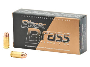 Federal Premium Blazer Brass .45 ACP 230-Grain Centerfire Pistol Ammunition - 50 Rounds
