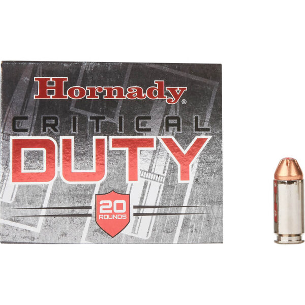 Hornady .40 S&W 175-Grain FlexLock Critical DUTY Handgun Ammunition