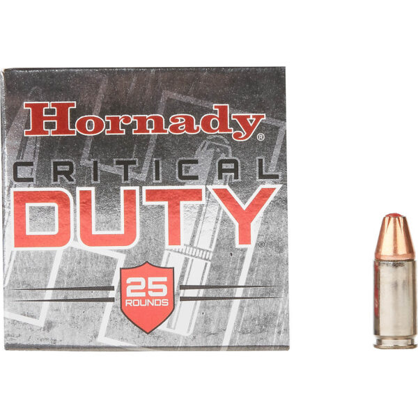 Hornady 9mm Luger+P 135-Grain FlexLock Critical DUTY Handgun Ammunition