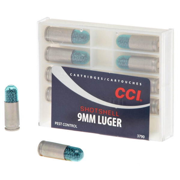 CCI Pest Control 9mm Luger 53-Grain Centerfire Shotshells - 10 Rounds