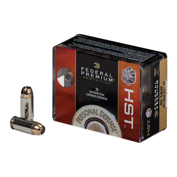 Federal Premium® Personal Defense® .40 S&W 180-Grain Centerfire Pistol Ammunition