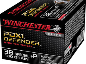 Winchester Bonded PDX1 .38 Special +P 130-Grain Handgun Ammunition