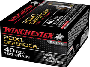 Winchester Bonded PDX1 .40 Smith & Wesson 165-Grain Handgun Ammunition