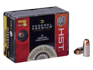 Federal Premium® Personal Defense® HST® .380 Auto/9 x 17mm Short 99-Grain Centerfire Pistol Ammunition