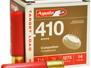 Aguila 410 Gauge 2-1/2" 1/2oz 1275 fps #7.5 Shot 25 Rounds
