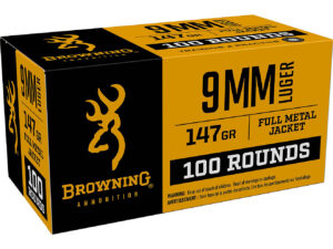 Browning 9mm Luger 147 Grain Full Metal Jacket Value Pack