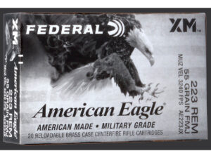Federal FMJ .223 Remington 55-Grain Centerfire Ammunition
