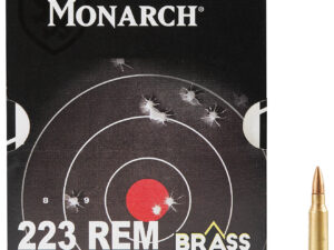 Monarch 223 REM 55-Grain Centerfire Rifle Ammunition - 100 Rounds