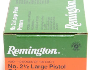 Remington 2 1/2 Large Pistol Primers (1000)