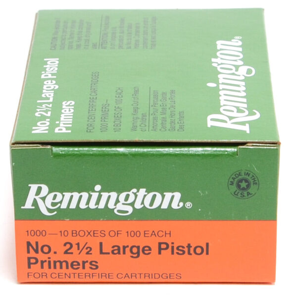 Remington 2 1/2 Large Pistol Primers (1000)
