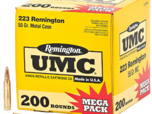 Remington UMC .223 Remington 55-Grain Centerfire Rifle Ammunition