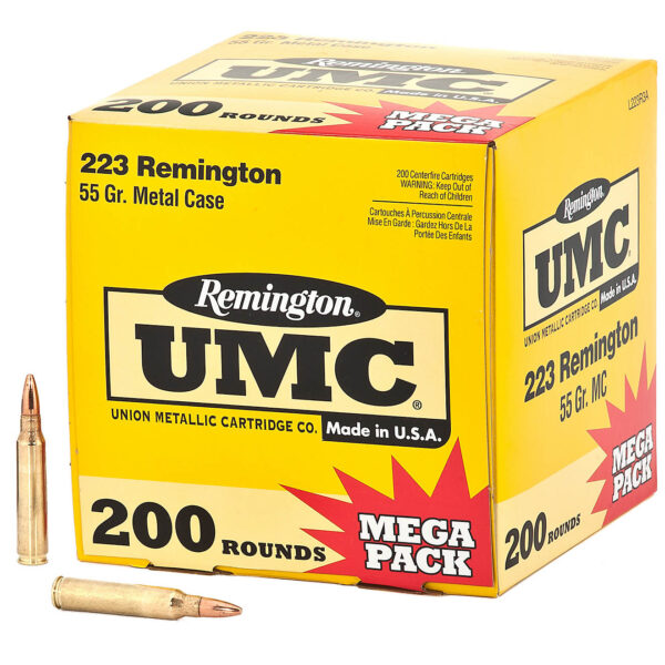 Remington UMC .223 Remington 55-Grain Centerfire Rifle Ammunition