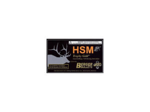 HSM Berger Bullets Trophy Gold Centerfire Rifle Ammunition