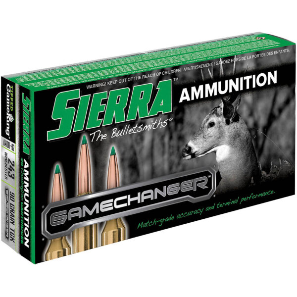 Sierra GameChanger .243 Winchester 90-Grain Rifle Ammunition